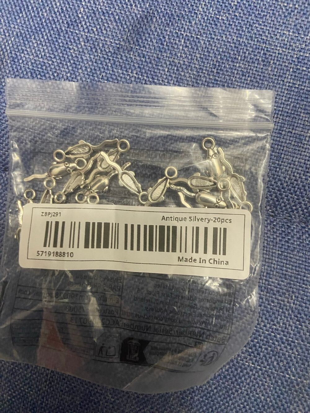 20 piece rat charms